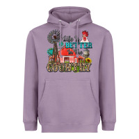 Lavender life is better in the country Heavyweight Hoodie - Zillion Design Studio