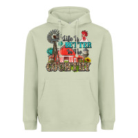 Matcha life is better in the country Heavyweight Hoodie - Zillion Design Studio