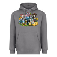 Storm farm animals truck Heavyweight Hoodie - Zillion Design Studio