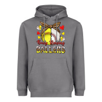 Storm busy raising ballers with baseball and softball Heavyweight Hoodie - texasbilliewilder