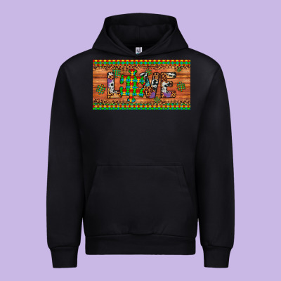 Love Autism Awareness License Plate Urban Hoodie Designed By Artiststas