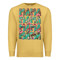 Antique Gold mama mama mama mama Premium Sweatshirt - Zillion Design Studio