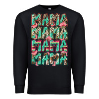 Black mama mama mama mama Premium Sweatshirt - Zillion Design Studio
