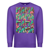 Purple mama mama mama mama Premium Sweatshirt - Zillion Design Studio
