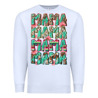 White mama mama mama mama Premium Sweatshirt - Zillion Design Studio