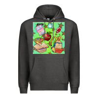 School Seamless Pattern Premium Hoodie | Teevron