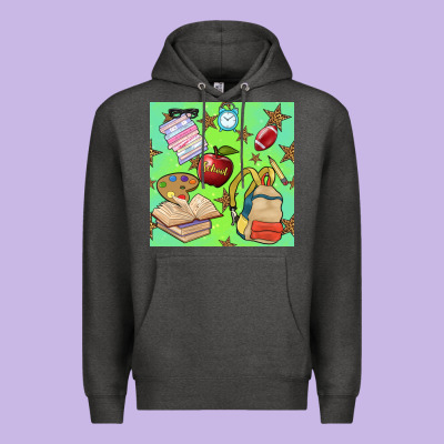School Seamless Pattern Premium Hoodie Designed By Bundleandbundleshop
