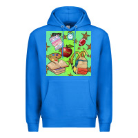 True Royal school seamless pattern Premium Hoodie - BundleAndBundleShop