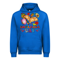 Cobalt empanada day Urban Hoodie - AdoDesignShop
