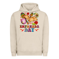 Pigment French Oak empanada day Urban Hoodie - AdoDesignShop