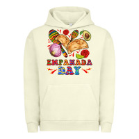 Pigment Pistachio empanada day Urban Hoodie - AdoDesignShop