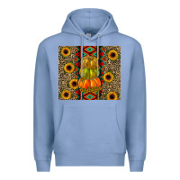 Colony Blue pumpkin Premium Hoodie - JahusDesignShop
