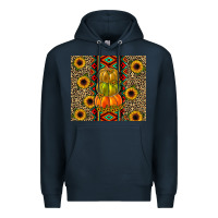 Navy pumpkin Premium Hoodie - JahusDesignShop