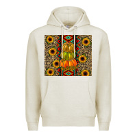 Oatmeal Heather pumpkin Premium Hoodie - JahusDesignShop