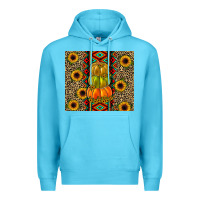 Ocean Blue pumpkin Premium Hoodie - JahusDesignShop