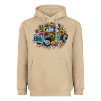 Mushroom vintage truck western Heavyweight Hoodie - Zillion Design Studio