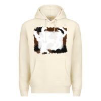 Sandshell cowhide frames background Premium Hoodie - RanaPortraitStore
