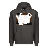 Smoke cowhide frames background Premium Hoodie - RanaPortraitStore