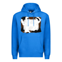 True Royal cowhide frames background Premium Hoodie - RanaPortraitStore