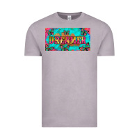 Vintage Zinc dreamer with butterfly and tie dye  licance  plate Vintage Tee - Artiststas