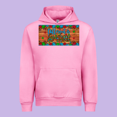 Different Is Au Some Autism Awareness License Plate Urban Hoodie Designed By Artiststas