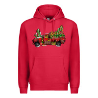 Cardinal christmas truck Premium Hoodie - JahusDesignShop