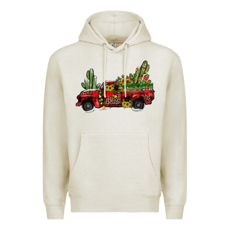 Christmas Truck Premium Hoodie by JahusDesignShop | Teevron