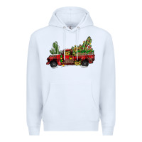 White christmas truck Premium Hoodie - JahusDesignShop