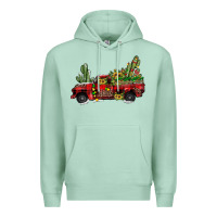 Seafoam christmas truck Premium Hoodie - JahusDesignShop