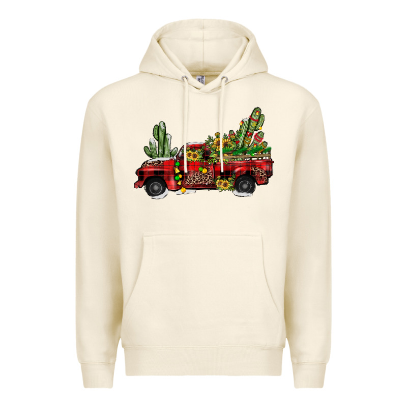Christmas Truck Premium Hoodie by JahusDesignShop | Teevron