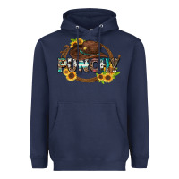 Navy punchy Heavyweight Hoodie - Zillion Design Studio