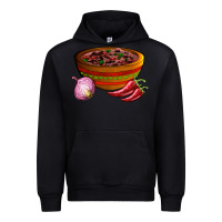 Black chilli con carne Urban Hoodie - AdoDesignShop
