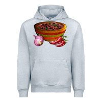 Heather Grey chilli con carne Urban Hoodie - AdoDesignShop