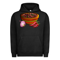 Pigment Black chilli con carne Urban Hoodie - AdoDesignShop