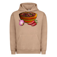 Pigment Burro chilli con carne Urban Hoodie - AdoDesignShop