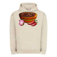 Pigment French Oak chilli con carne Urban Hoodie - AdoDesignShop