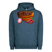 Pigment Midnight Navy chilli con carne Urban Hoodie - AdoDesignShop