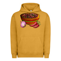 Pigment Peanut Butter chilli con carne Urban Hoodie - AdoDesignShop