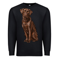 Black labrador retriever Premium Sweatshirt - RanaPortraitStore