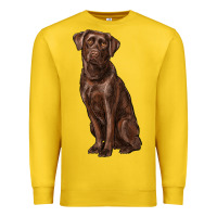 Lemon labrador retriever Premium Sweatshirt - RanaPortraitStore