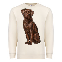 Sandshell labrador retriever Premium Sweatshirt - RanaPortraitStore