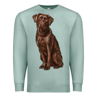 Seafoam labrador retriever Premium Sweatshirt - RanaPortraitStore