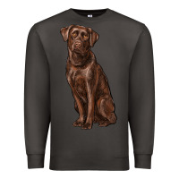 Smoke labrador retriever Premium Sweatshirt - RanaPortraitStore