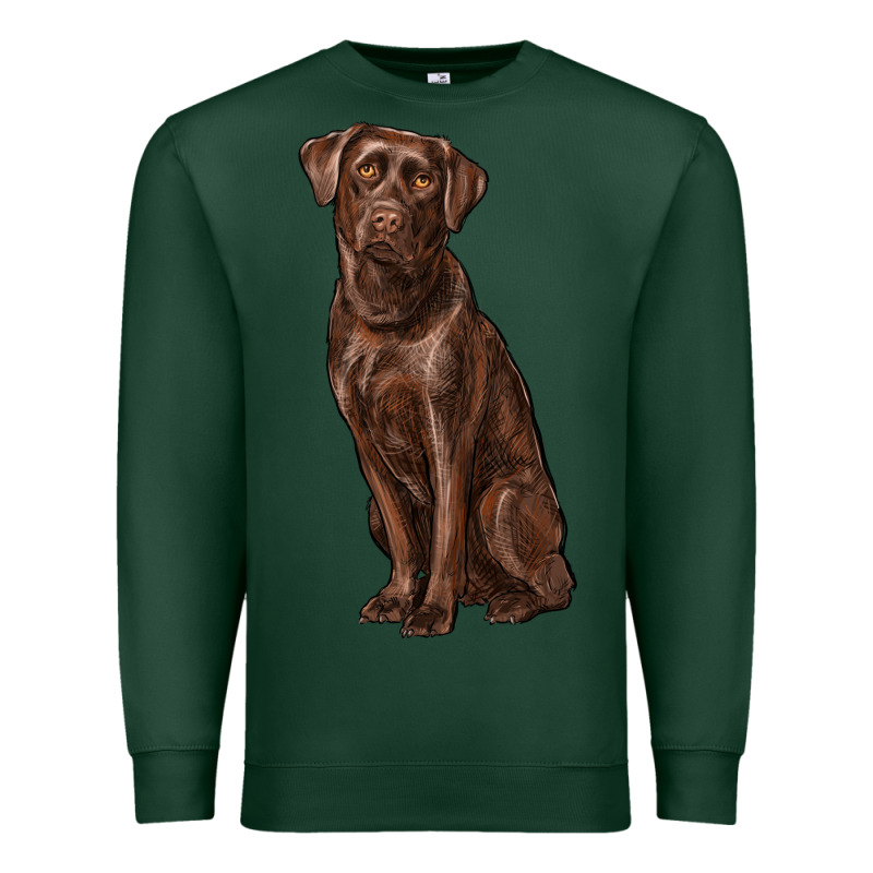 Labrador Retriever Premium Sweatshirt by RanaPortraitStore | Teevron