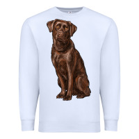 White labrador retriever Premium Sweatshirt - RanaPortraitStore