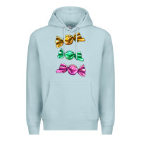 Blue Mist colorful candies Premium Hoodie - AdoDesignShop