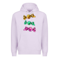 Lilac colorful candies Premium Hoodie - AdoDesignShop