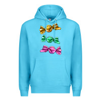 Ocean Blue colorful candies Premium Hoodie - AdoDesignShop