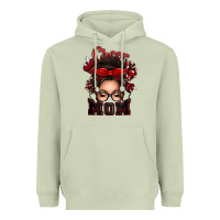 Matcha cheer mom messy bun Heavyweight Hoodie - texasbilliewilder