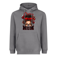 Storm cheer mom messy bun Heavyweight Hoodie - texasbilliewilder